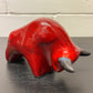 Otto Keramik Ceramic Bull West German Pottery Fat Lava