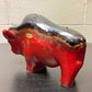 Otto Keramik Ceramic Bull West German Pottery Fat Lava