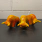 Otto Keramik Ceramic Bull West German Pottery Fat Lava