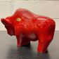 Otto Keramik Ceramic Bull West German Pottery Fat Lava