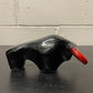 Otto Keramik Ceramic Bull West German Pottery Fat Lava