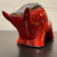 Otto Keramik Ceramic Bull West German Pottery Fat Lava