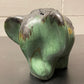 Otto Keramik Ceramic Elephant West German Pottery Fat Lava