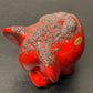 Otto Keramik Ceramic Elephant West German Pottery Fat Lava