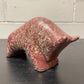Otto Keramik Ceramic Bull West German Pottery Fat Lava