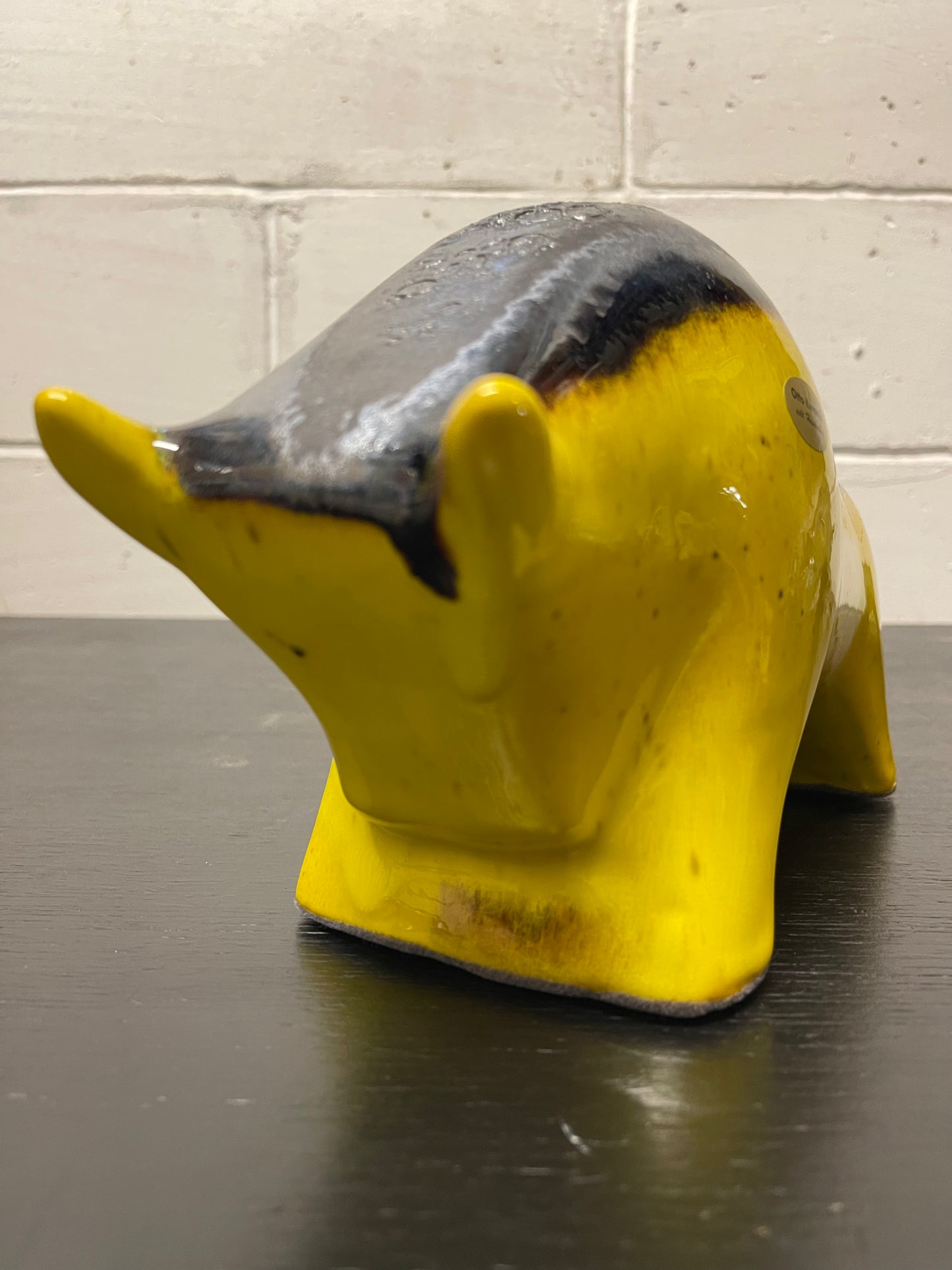 Otto Keramik Ceramic Bull West German Pottery Fat Lava
