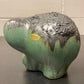 Otto Keramik Ceramic Elephant West German Pottery Fat Lava