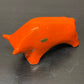 Otto Keramik Ceramic Bull West German Pottery Fat Lava