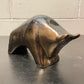 Otto Keramik Ceramic Bull West German Pottery Fat Lava