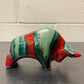 Otto Keramik Ceramic Bull West German Pottery Fat Lava