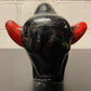 Otto Keramik Ceramic Bull West German Pottery Fat Lava