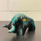 Otto Keramik Ceramic Bull West German Pottery Fat Lava