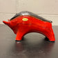 Otto Keramik Ceramic Bull West German Pottery Fat Lava