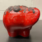 Otto Keramik Ceramic Elephant West German Pottery Fat Lava