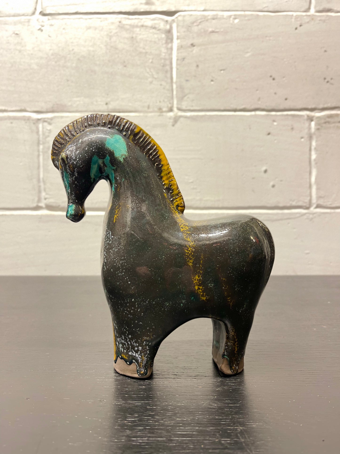 Ceramic Horses By Renowned Design Ceramicist Saliha Kartal