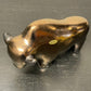 Otto Keramik Ceramic Bull West German Pottery Fat Lava