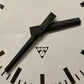 Czech Industrial 1960s Square Factory Clocks By Pragotron