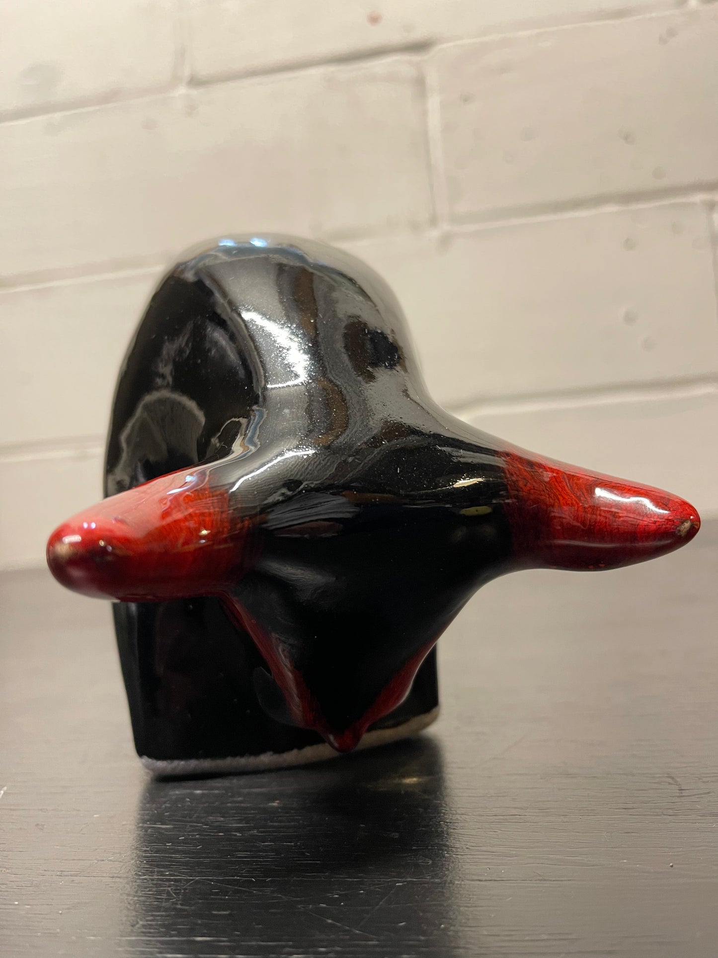 Otto Keramik Ceramic Bull West German Pottery Fat Lava