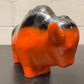 Otto Keramik Ceramic Bull West German Pottery Fat Lava