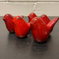 Otto Keramik Ceramic Birds West German Pottery Fat Lava