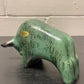 Otto Keramik Ceramic Bull West German Pottery Fat Lava