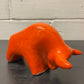 Otto Keramik Ceramic Bull West German Pottery Fat Lava