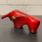 Otto Keramik Ceramic Bull West German Pottery Fat Lava
