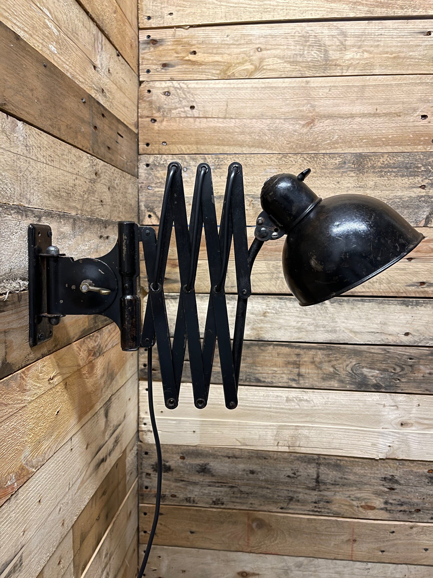 1930s Mercury Glass Wall Light By Adolf Meyer For Zeiss Ikon Germany