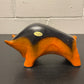 Otto Keramik Ceramic Bull West German Pottery Fat Lava