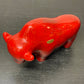 Otto Keramik Ceramic Bull West German Pottery Fat Lava