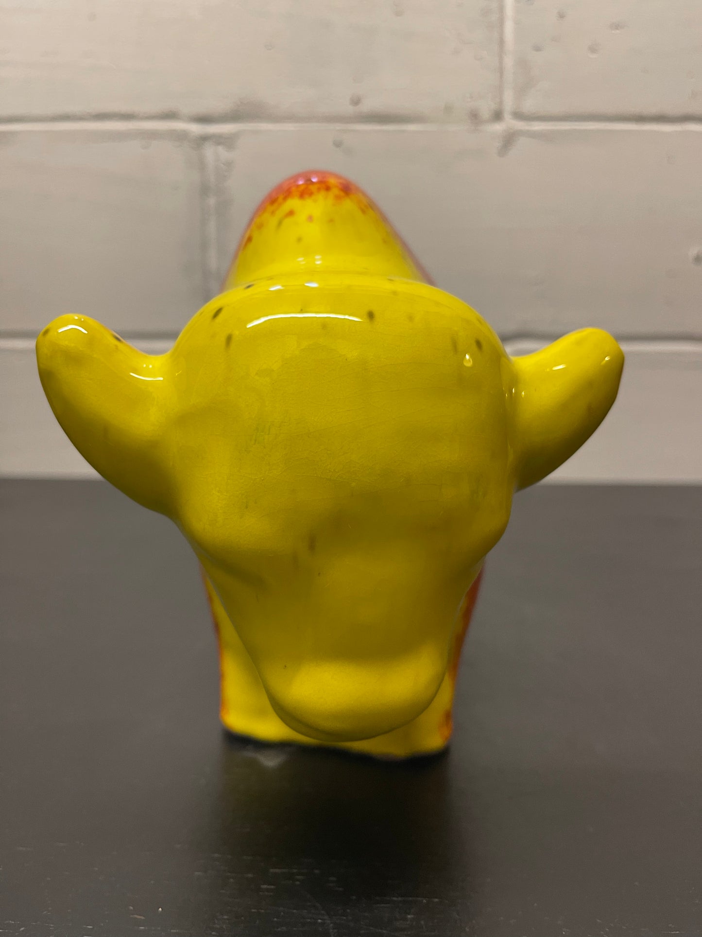 Otto Keramik Ceramic Bull West German Pottery Fat Lava