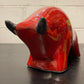 Otto Keramik Ceramic Bull West German Pottery Fat Lava