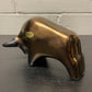 Otto Keramik Ceramic Bull West German Pottery Fat Lava