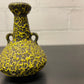 1960s West German Pottery Fat Lava Vase By Japecco 62/30