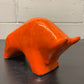 Otto Keramik Ceramic Bull West German Pottery Fat Lava