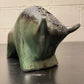 Otto Keramik Ceramic Bull West German Pottery Fat Lava