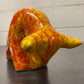 Otto Keramik Ceramic Bull West German Pottery Fat Lava