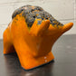 Otto Keramik Ceramic Bull West German Pottery Fat Lava