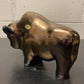 Otto Keramik Ceramic Bull West German Pottery Fat Lava