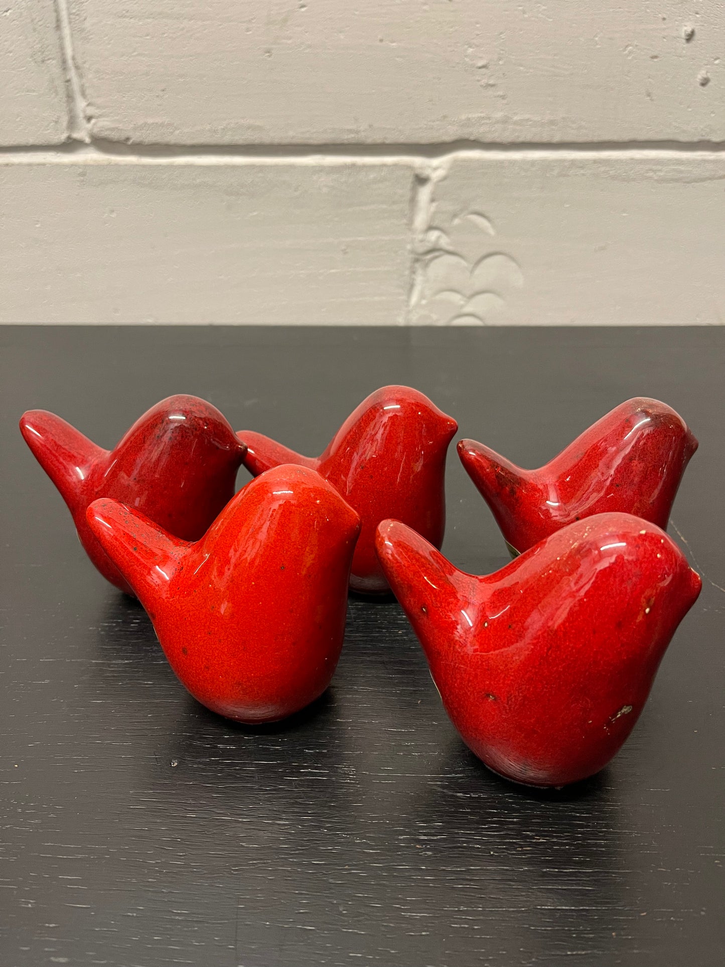 Otto Keramik Ceramic Birds West German Pottery Fat Lava