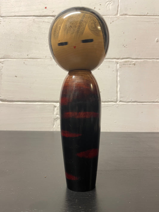 Exclusive Vintage Japanese Sosaku Kokeshi Doll By Watanabe Masao