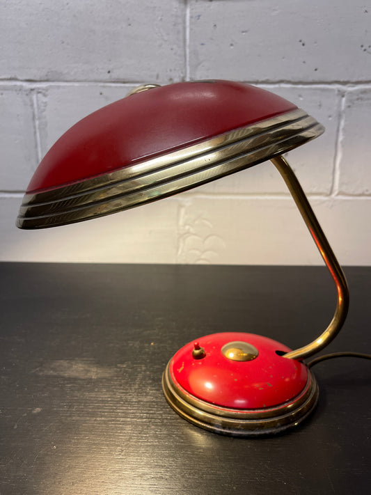 1950s Modernist Table Lamp By Helo Leuchten