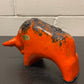 Otto Keramik Ceramic Bull West German Pottery Fat Lava