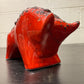 Otto Keramik Ceramic Bull West German Pottery Fat Lava