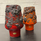 Otto Keramik Ceramic Fat Lava Vase West German Pottery