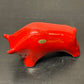 Otto Keramik Ceramic Bull West German Pottery Fat Lava