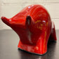 Otto Keramik Ceramic Bull West German Pottery Fat Lava