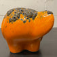 Otto Keramik Ceramic Elephant West German Pottery Fat Lava