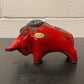 Otto Keramik Ceramic Bull West German Pottery Fat Lava