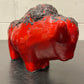 Otto Keramik Ceramic Bull West German Pottery Fat Lava